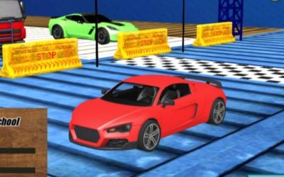 Impossible Track Car Stunt Racing Game