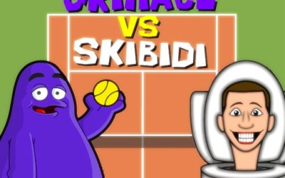 Grimace Vs Skibidi